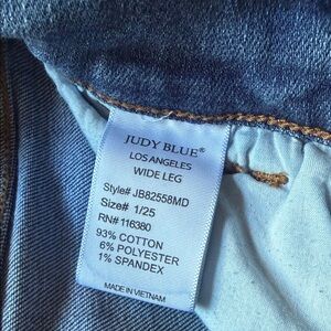 Judy Blue Denim Wide Leg Pants